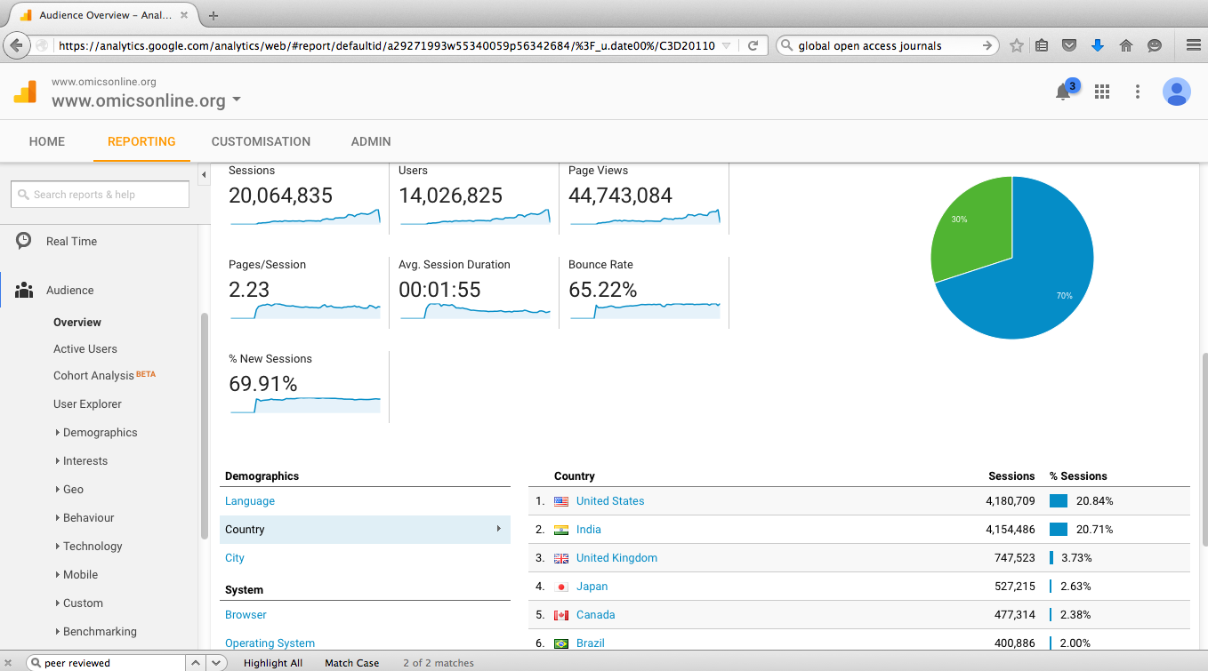 Visitor Analysis Report